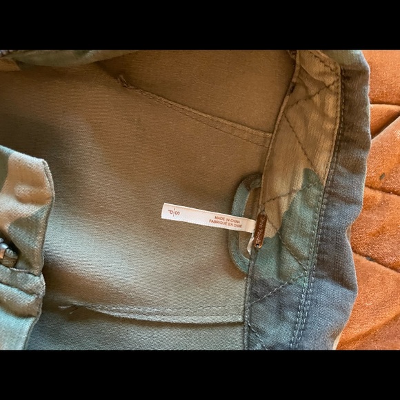 Free people camo jacket - Picture 3 of 7